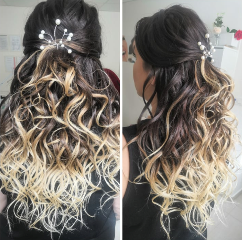 Společenský účes pro slavnostní příležitost